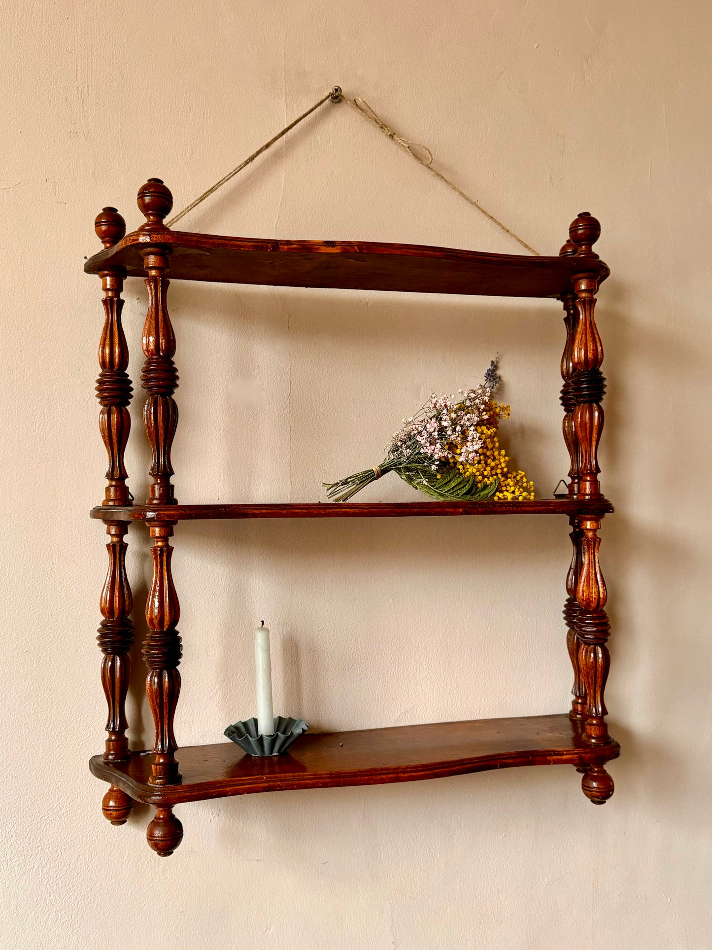 Early C20th French Wall Shelf