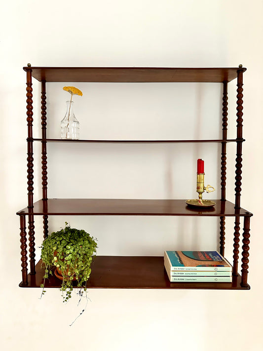 C19th French Bobbin Shelf