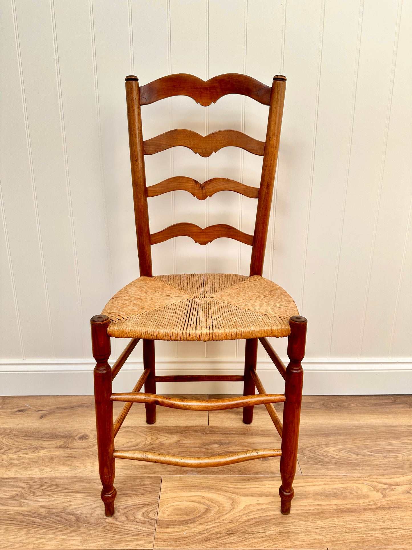 Four Early C20th French Farmhouse Chairs
