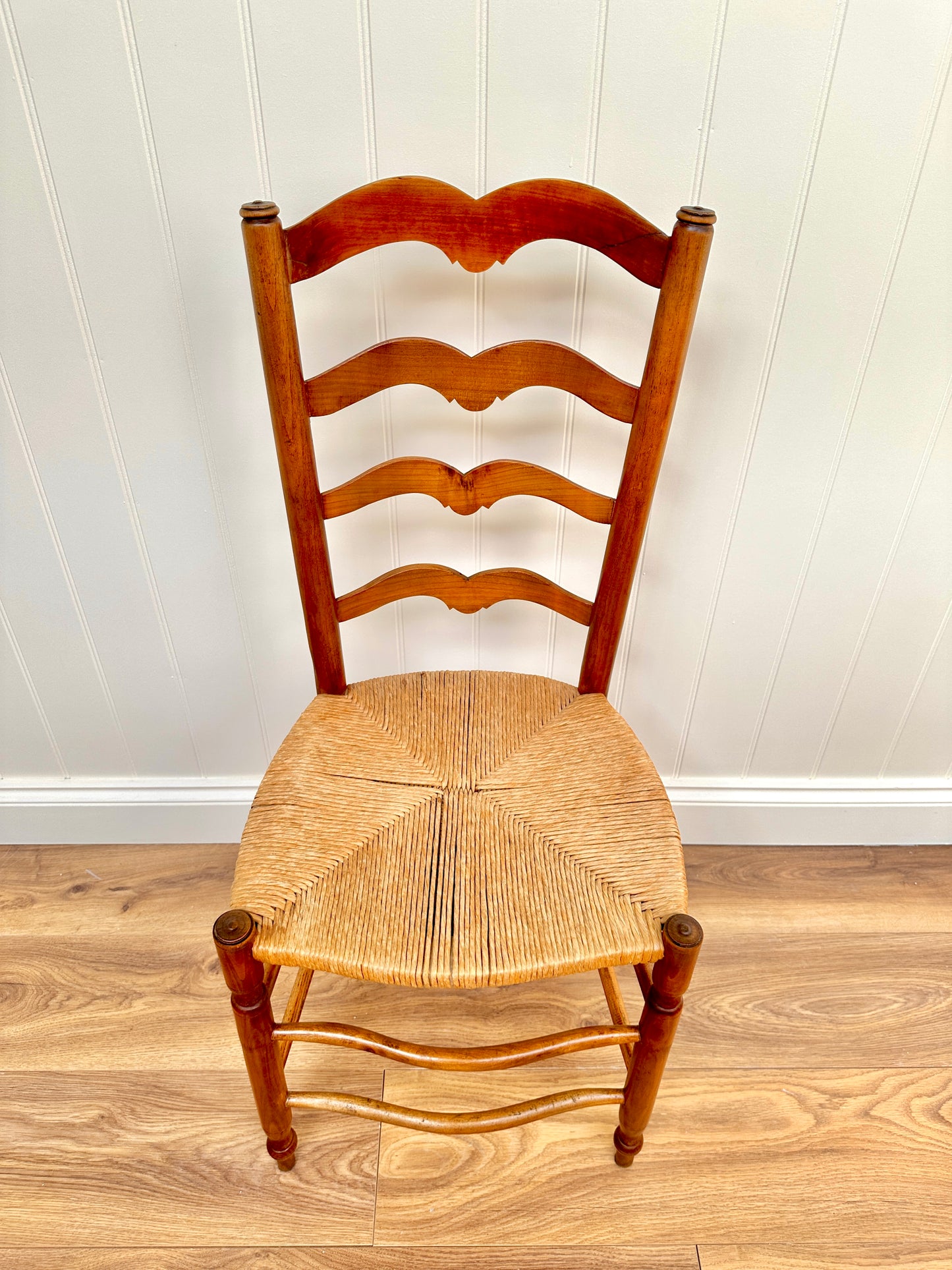 Four Early C20th French Farmhouse Chairs