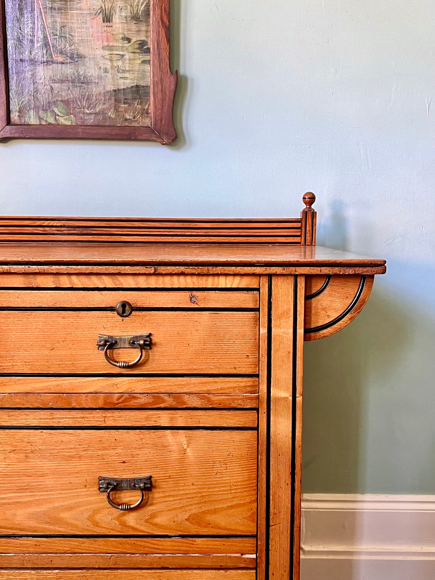 Late C19th Aesthetic Movement Chest of Drawers