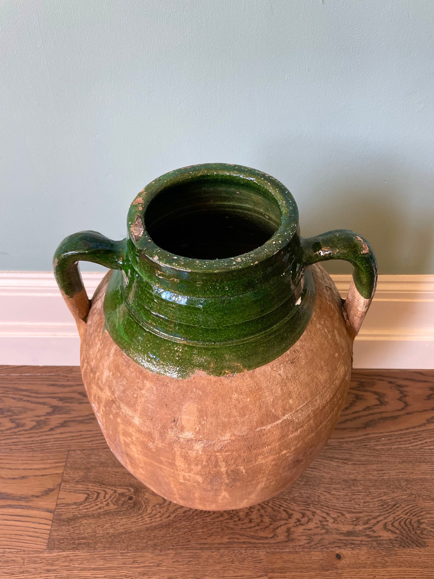 C19th Turkish Terracotta Olive Jar